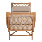 ΚΑΝΑΠΕΣ ΕΞΩΤΕΡΙΚΟΥ ΧΩΡΟΥ CHARMELLA HM9659 ΦΥΣΙΚΟ RATTAN-ΜΠΕΖ ΜΑΞΙΛΑΡΙΑ 187x69x76Yεκ. - Image 4