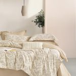 Σετ Σεντόνια Βαμβακοσατέν Υπέρδιπλα 245x270 Leonti Rythmos