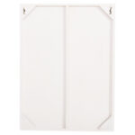 ΠΙΝΑΚΑΣ ΟΡΘΟΓΩΝΙΟΣ ΣΕΙΡΑ SANTORINI HM4523 MDF ΣΕ ΥΠΟΛΕΥΚΟ ΧΡΩΜΑ 60x4(πάχος)x80Υεκ. - Image 9