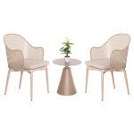 ΣΕΤ LOUNGE 3TMX ΕΞ.ΧΩΡΟΥ OREGO HM21106.03 ΑΛΟΥΜΙΝΙΟ ΣΕ ΚΑΠΟΥΤΣΙΝΟ