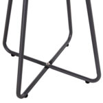 ΣΕΤ LOUNGE 3TMX ΕΞ.ΧΩΡΟΥ PONY HM21193 ΜΕΤΑΛΛΟ ΣΕ ΓΚΡΙ--ΣΥΝΘ.RATTAN ΣΕ ΛΕΥΚΟ-ΜΑΥΡΟ - Image 5