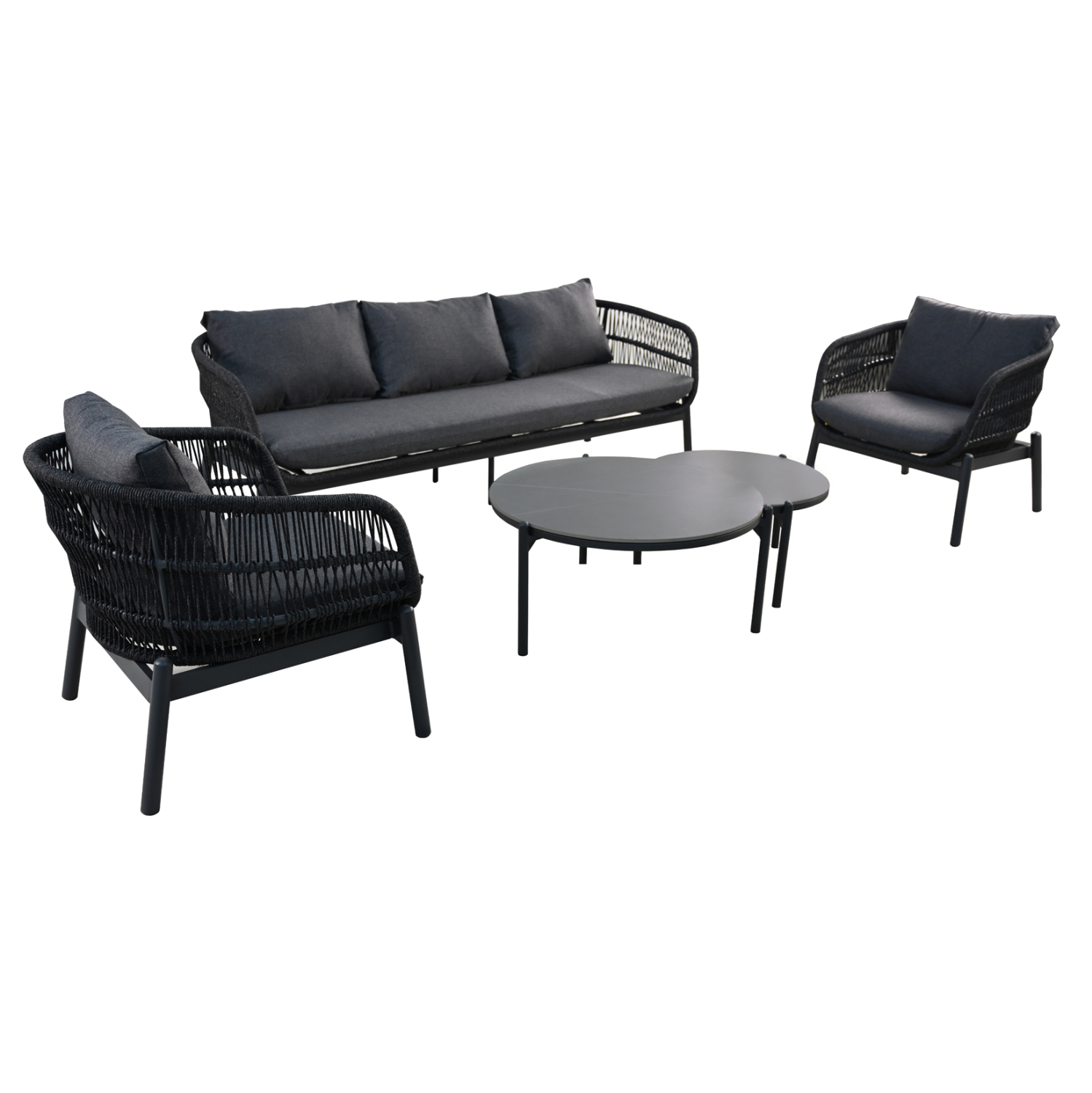 set-saloni-exchoroy-5tmch-fb9647001-aloy ΣΕΤ ΣΑΛΟΝΙ ΕΞ.ΧΩΡΟΥ 5ΤΜΧ MEMFIS HM6470.01 ΑΛΟΥΜΙΝΙΟ-ΣΧΟΙΝΙ-ΚΕΡΑΜΙΚΟ TOP---ΓΚΡΙ - Image 1