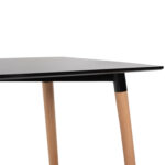 ΣΕΤ ΤΡΑΠΕΖΑΡΙΑΣ 5ΤΜΧ MINARDO HM21179 MDF TOP ΣΕ ΜΑΥΡΟ--ΣΚΟΥΡΟ ΓΚΡΙ ΥΦΑΣΜΑ - Image 9