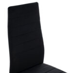 ΣΕΤ ΤΡΑΠΕΖΑΡΙΑΣ 5ΤΜΧ LADY HM21199.04 ΓΥΑΛΙ--ΜΕΤΑΛΛΟ & ΒΕΛΟΥΔΟ ΣΕ ΜΑΥΡΟ - Image 6