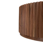 ΤΡΑΠΕΖΙ ΣΑΛΟΝΙΟΥ ΣΤΡΟΓΓΥΛΟ SEDGE HM9695 ΜΑΣΙΦ ΑΚΑΚΙΑ-ΦΥΣΙΚΟ ΧΡΩΜΑ Φ90Χ38Υεκ. - Image 5