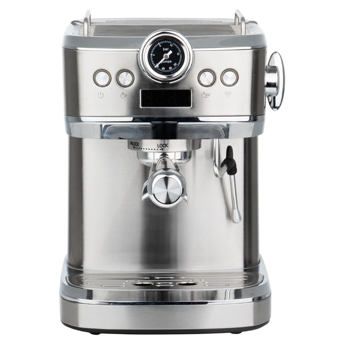 0016896_-espresso-inoxsense-1360w-20bar-13lt ESTIA ΜΗΧΑΝΗ ESPRESSO INOXSENSE 1360W 20bar 1.3lt - Image 1