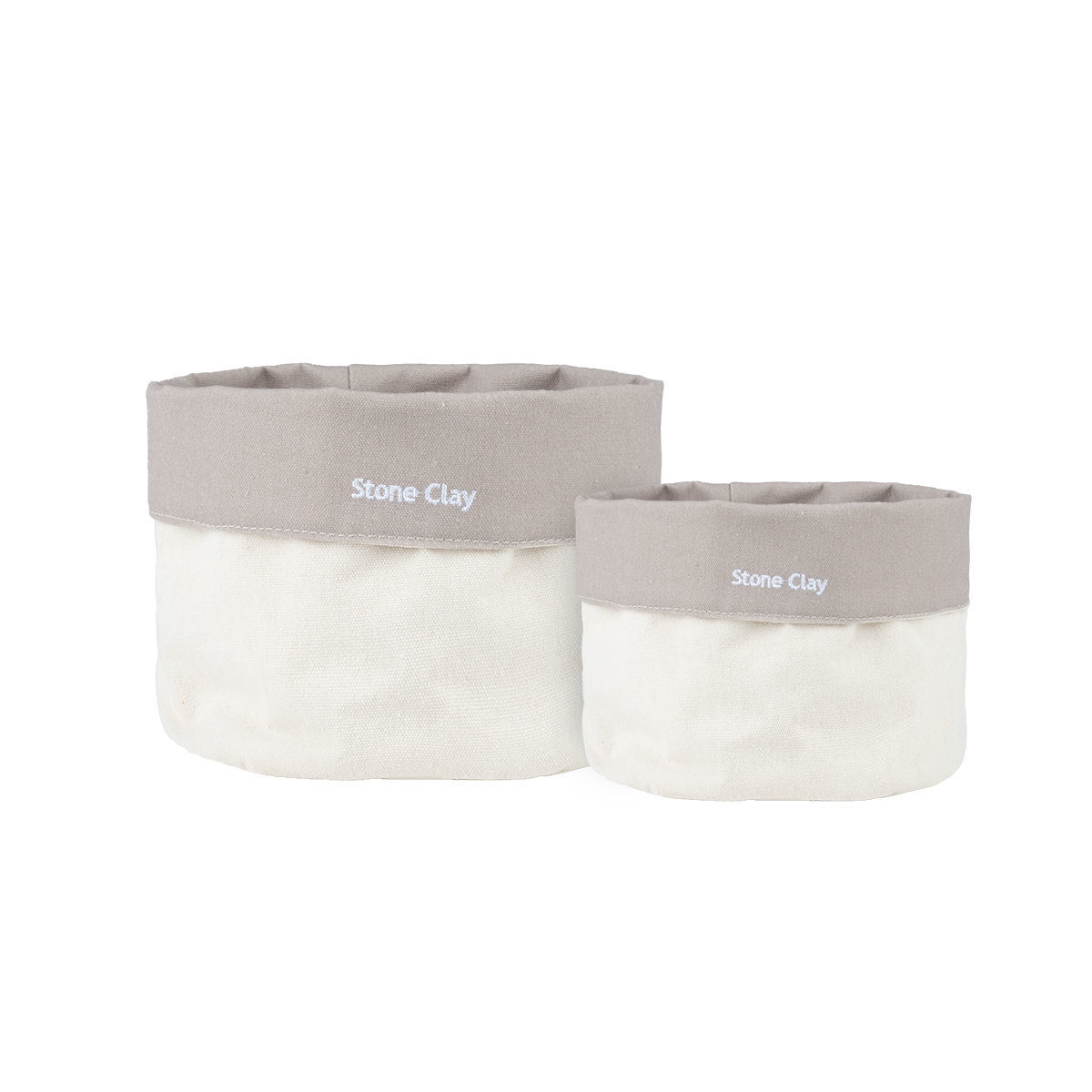 0016898_-tone-lab-2-stone-clay ESTIA ΚΑΛΑΘΙ ΟΡΓΑΝΩΣΗΣ TONE LAB ΜΕ ΕΣΩΤΕΡΙΚΗ ΕΠΕΝΔΥΣΗ ΣΕΤ 2ΤΜΧ. STONE CLAY - Image 1