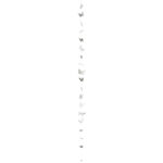 Raeder - Blossom. Χάρτινη Διακοσμητική Γιρλάντα Butterfly Necklace White Grey - Image 2