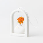 Raeder - Κρεμαστό Πορσελάνινο Διακοσμητικό Mini wall vase Dots