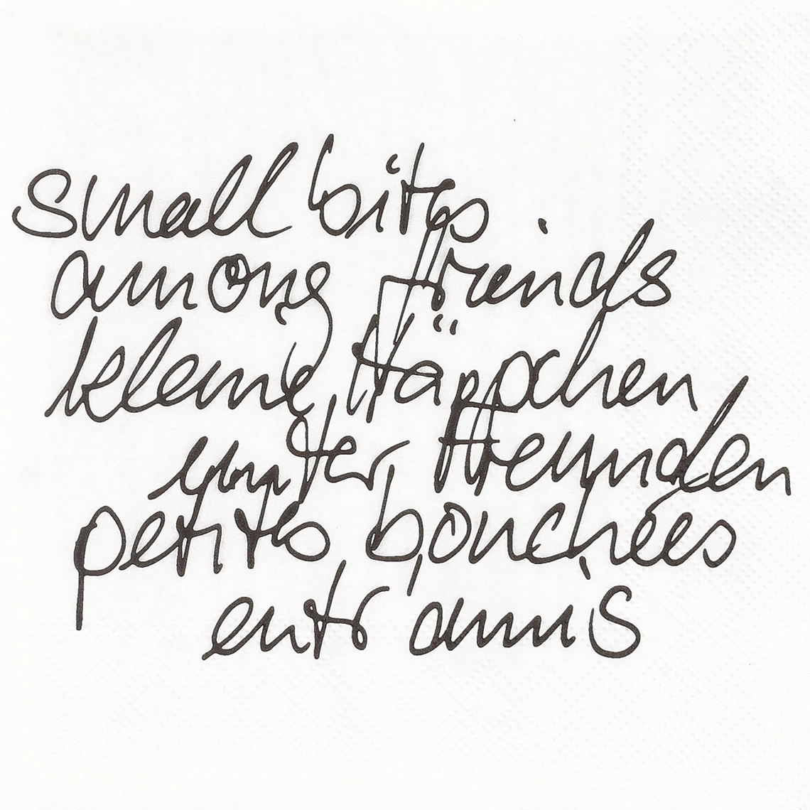 18033_art-f_d_lunchservietten_serviette-kleine-hppchen-unter-freunden_y25_pv_v01 Raeder - Χαρτοπετσέτα Small bites among friends - Image 1