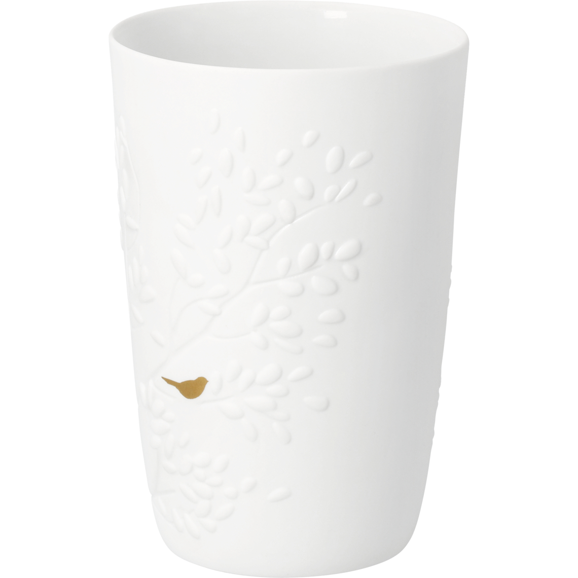 18445_art-f_l_vasen_y25_pvr_v01_web Raeder - Porcelain Stories. Πορσελάνινο Βάζo Little Gold Bird - Image 1