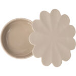 Raeder - Softone. Κεραμικό Μπολ Με Καπάκι Flower Beige - Image 2