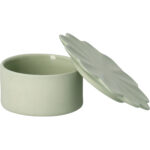 Raeder - Softone. Κεραμικό Μπολ Με Καπάκι Flower Green - Image 2