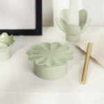 Raeder - Softone. Κεραμικό Μπολ Με Καπάκι Flower Green - Image 3