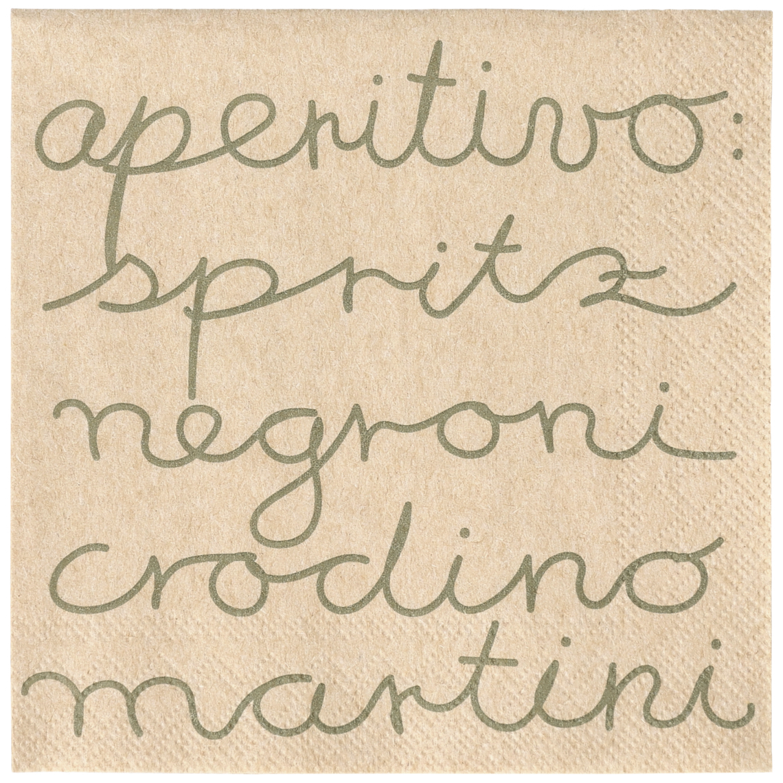 18740_art-f_d_cocktailservietten_y25_pvx_v01_web Raeder - Cucina Italiana. Χαρτοπετσέτα Cocktail Aperitivo - Image 1