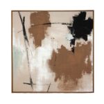 Andrea House - Χειροποίητος Πίνακας Ζωγραφικής Abstract Esauira 80x80cm