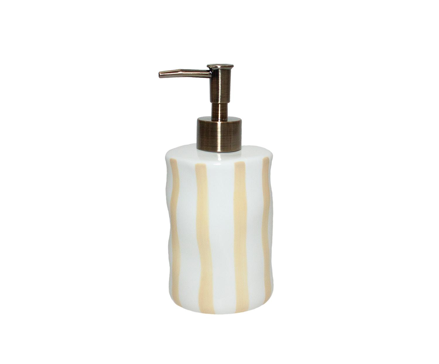 BA75054-01.38D56CED3741 Andrea House - Αντλία Για σαπούνι Bari White - Beige - Image 1