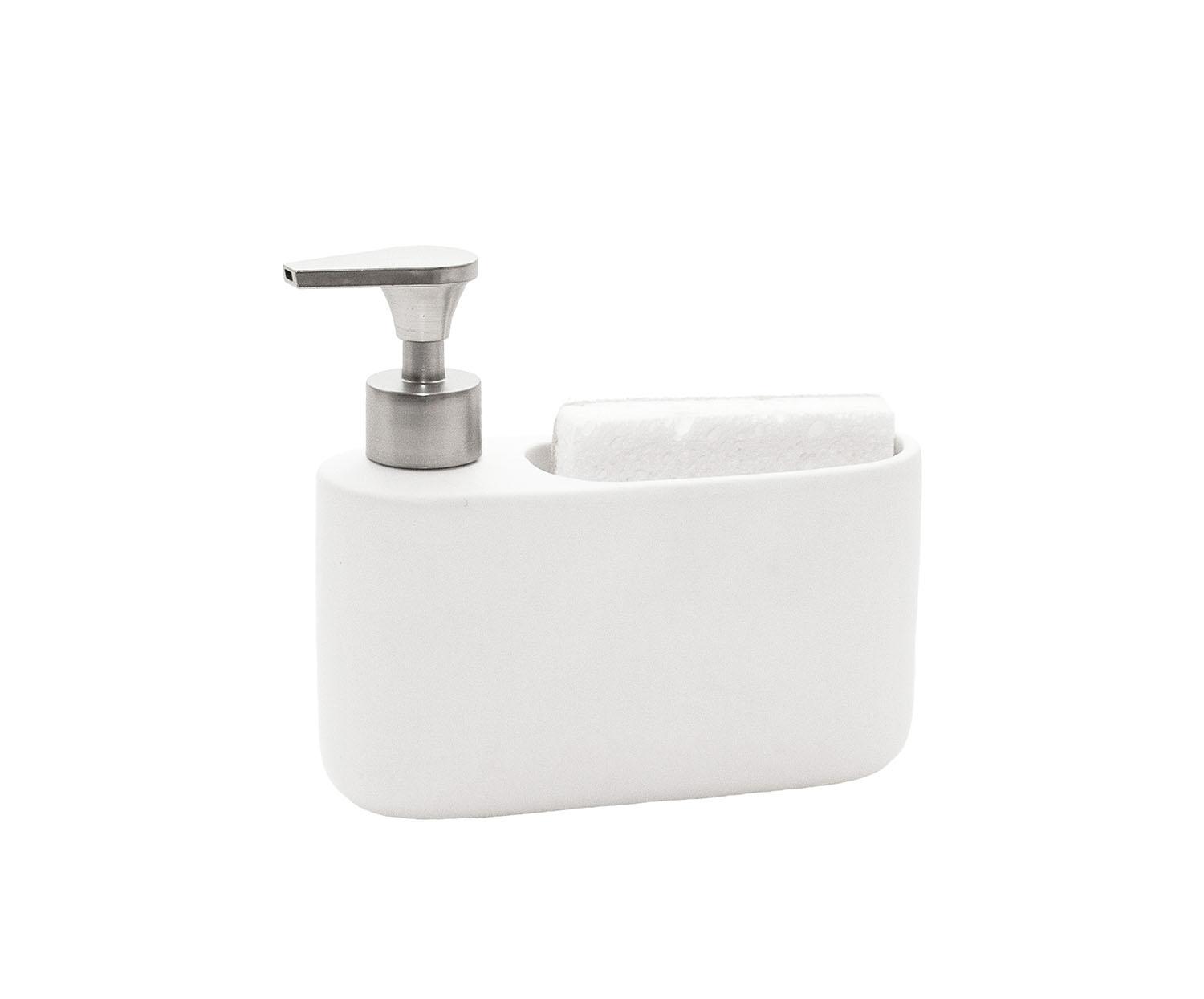 CC75038-01.CE0DA2A982A8 Andrea House - Αντλία Για Σαπούνι Κουζίνας Ceramic White - Image 1