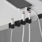Yamazaki - Smart. Σετ 5 Μαγνητικές Θήκες Καλωδίων Με Βάση BK - Image 8