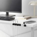 Yamazaki - Smart. Σετ 5 Μαγνητικές Θήκες Καλωδίων Με Βάση BK - Image 7