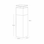 Yamazaki - Tower. Επιτοίχια Αντλία Για Σαπούνι Push WH - Image 10