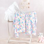 Σεντόνι Λίκνου 80x110 100% Βαμβάκι Candy Rythmos