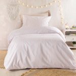 Σετ Σεντόνια 100% Βαμβάκι Μονά 160x260 Eloise Μπέζ Rythmos