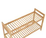Andrea House - Μακρόστενο Ράφι 2 Επιπέδων Bamboo - Image 3