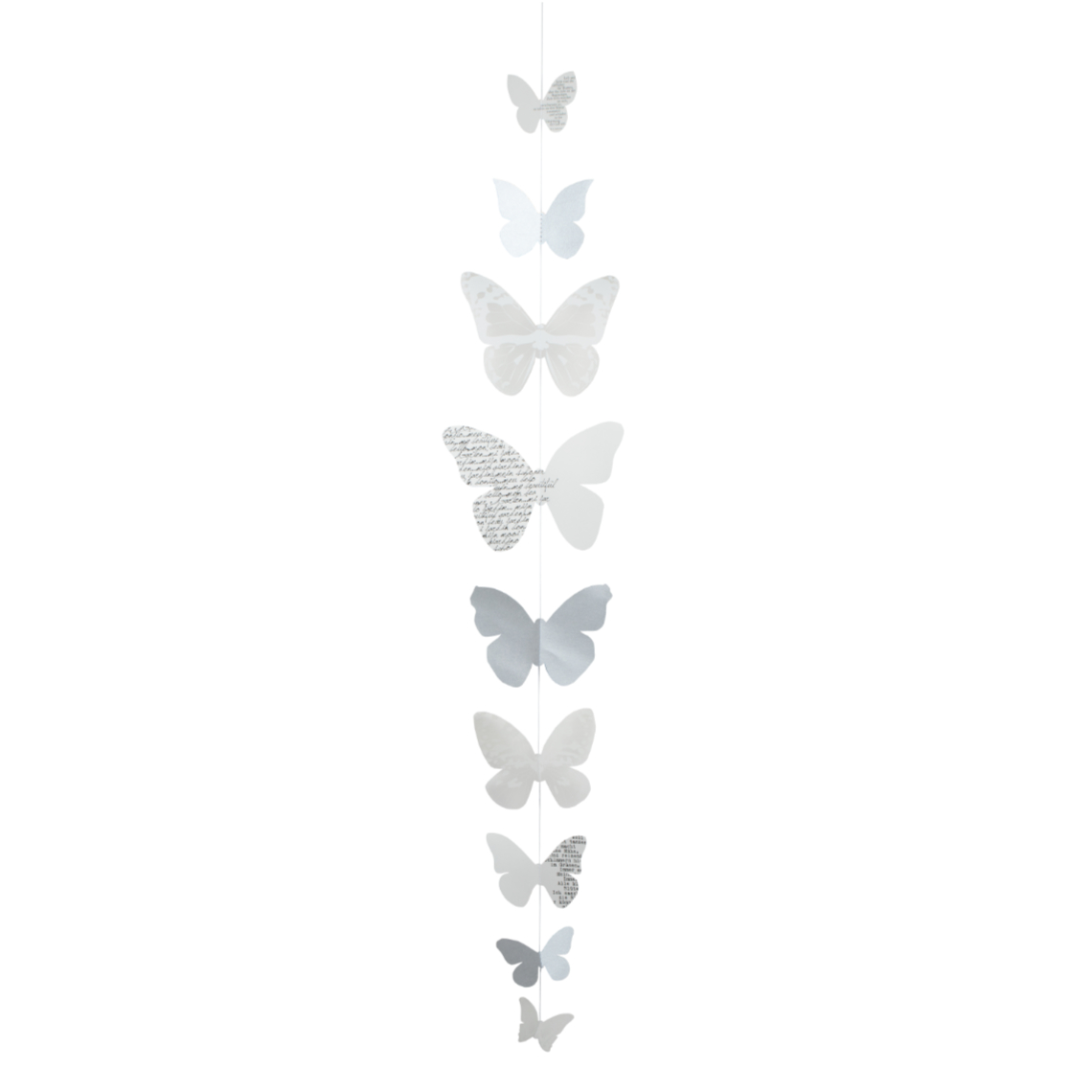f_0016341 Raeder - Blossom. Χάρτινη Διακοσμητική Γιρλάντα Butterfly Necklace Large - Image 1