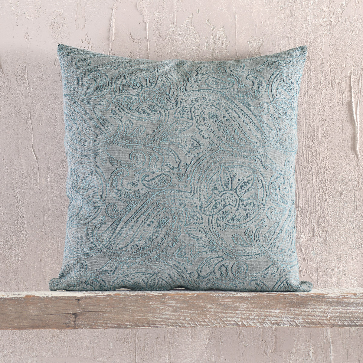 ivy_pillow_1 Διακοσμητικό μαξιλάρι Ivy Μπλέ 40x40 Rythmos - Image 1