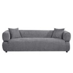 ΚΑΝΑΠΕΣ 3-ΘΕΣΙΟΣ ARCTIS HM3327.01 ΓΚΡΙ ΥΦΑΣΜΑ 229x88x68Υεκ. - Image 3