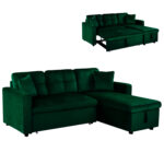 ΚΑΝΑΠΕΣ ΓΩΝΙΑ ΚΡΕΒΑΤΙ WAYNE 224x147x85Υεκ. HM3028.13 ΒΕΛΟΥΔΟ ΚΥΠΑΡΙΣΣΙ