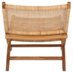 ΚΑΡΕΚΛΑ LOUNGE ΑΝΑΔΙΠΛΟΥΜΕΝΗ ANTIL HM9379.01 ΜΑΣΙΦ ΞΥΛΟ ΤEAK ΦΥΣΙΚΟ 66x77x67Yεκ. - Image 7