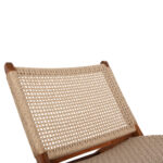 ΚΑΡΕΚΛΑ LOUNGE ΑΝΑΔΙΠΛΟΥΜΕΝΗ FERM HM9477.01 ΜΑΣΙΦ ΤΕΑΚ ME ΣΧΟΙΝΙ VIRO 65,5x80x67Υεκ - Image 7