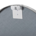ΚΑΘΡΕΠΤΗΣ ΤΟΙΧΟΥ ΣΤΡΟΓΓΥΛΟΣ HM9582.40 ΣΚΕΛΕΤΟΣ ΑΛΟΥΜΙΝΙΟΥ ΣΕ ΑΣΗΜΙ ΧΡΩΜΑ Φ50x3εκ. - Image 5