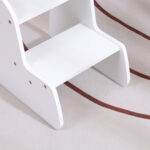 ΠΑΙΔΙΚΗ ΣΚΑΛΑ/ΣΚΑΜΠΟ RICKI HM18340.03 MDF & ΚΟΝΤΡΑΠΛΑΚΕ ΛΕΥΚΟ 33x43.5x40.5Υεκ - Image 7