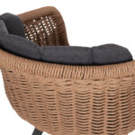 ΠΟΛΥΘΡΟΝΑ VICTUS HM6559.01 ΑΛΟΥΜΙΝΙΟ & OLEFIN ΓΚΡΙ-TWIST WICKER 60x62x76Yεκ - Image 10