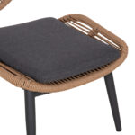ΠΟΛΥΘΡΟΝΑ LOUNGE ΜΕ ΥΠΟΠΟΔΙΟ REMVAZZO HM6561.01 ΑΛΟΥΜΙΝΙΟ ΓΚΡΙ--WICKER 90x85x96Υεκ - Image 9