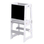 ΠΥΡΓΟΣ ΕΚΜΑΘΗΣΗΣ ΜΕ ΠΙΝΑΚΑ RICKI HM18345.03 ΞΥΛΟ ΠΕΥΚΟΥ ΛΕΥΚΟ/ΓΚΡΙ 37x40x84Υεκ - Image 5