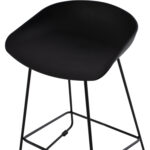 ΣΚΑΜΠΟ ΜΠΑΡ NAILA HM9299.02 ΜΑΥΡΟ ΜΕΣΑΙΟΥ ΥΨΟΥΣ 44x44x74Yεκ. - Image 8