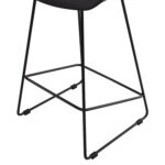 ΣΚΑΜΠΟ ΜΠΑΡ NAILA HM9299.02 ΜΑΥΡΟ ΜΕΣΑΙΟΥ ΥΨΟΥΣ 44x44x74Yεκ. - Image 9