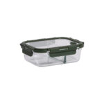 ESTIA ΦΑΓΗΤΟΔΟΧΕΙΟ CLICK&SEAL 2 ΘΕΣΕΩΝ ΜΕ ΑΕΡΑΓΩΓΟ 1030ml OLIVE - Image 2