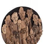 ΔΙΑΚΟΣΜΗΤΙΚΟ ΤΟΙΧΟΥ ΣΤΡΟΓΓΥΛΟ LICAS HM4441 DRIFTWOOD ΣΕ ΦΥΣΙΚΟ Φ62εκ - Image 4