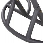 ΔΙΠΛΗ ΚΡΕΜΑΣΤΗ ΦΩΛΙΑ ME ΥΠΟΠΟΔΙΟ GRACIE HM5754.02 ΜΠΕΖ ΣΥΝΘ.RATTAN-ΓΚΡΙ ΜΕΤΑΛ.ΣΚΕΛΕΤΟΣ Φ120x200Υεκ - Image 9