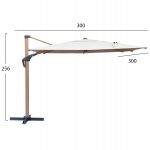 ΕΠΑΓΓΕΛΜΑΤΙΚΗ ΟΜΠΡΕΛΑ JAVANTE HM6622.02 HEAT TRANSFER ΑΛΟΥΜ.--ΜΠΕΖ ΠΑΝΙ 3x3x2,56Yμ - Image 2