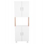 ΕΠΙΠΛΟ ΚΟΥΖΙΝΑΣ/ΝΤΟΥΛΑΠΙ RAD HM18196.04 ΜΕΛΑΜΙΝΗ ΦΥΣΙΚΟ-ΛΕΥΚΟ 55,5x32x165Υεκ. - Image 4