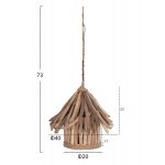 ΦΩΤΙΣΤΙΚΟ ΟΡΟΦΗΣ ΚΡΕΜΑΣΤΟ TREIT HM4874 DRIFTWOOD ΣΕ ΦΥΣΙΚΟ Φ40x73Υεκ [1xΕ27] - Image 2