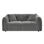 ΚΑΝΑΠΕΣ 2-ΘΕΣΙΟΣ JUNOA HM3334.01 ΓΚΡΙ ΥΦΑΣΜΑ 172x89x74Υεκ - Image 3