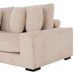 ΚΑΝΑΠΕΣ ΑΡΙΣΤΕΡΗ ΓΩΝΙΑ CRANFIELD HM3287.02L ΜΠΕΖ ΡΙΓΕ ΥΦΑΣΜΑ 315x167(γωνία)x67Υεκ. - Image 9