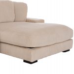 ΚΑΝΑΠΕΣ ΔΕΞΙΑ ΓΩΝΙΑ CRANFIELD HM3287.02R ΜΠΕΖ ΡΙΓΕ ΥΦΑΣΜΑ 315x167(γωνία)x67Υεκ. - Image 7